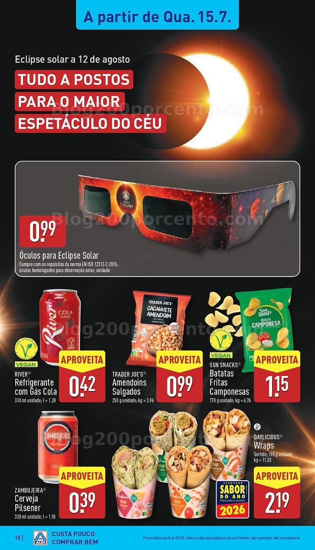 Antevisão Folheto ALDI Promoções de 13 a 19 julho